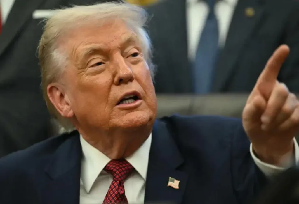 Trump says he is worried about the Netflix
