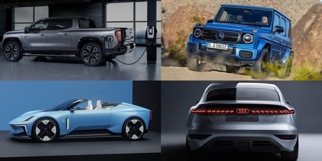 The top five electric vehicles that will be available in 2026