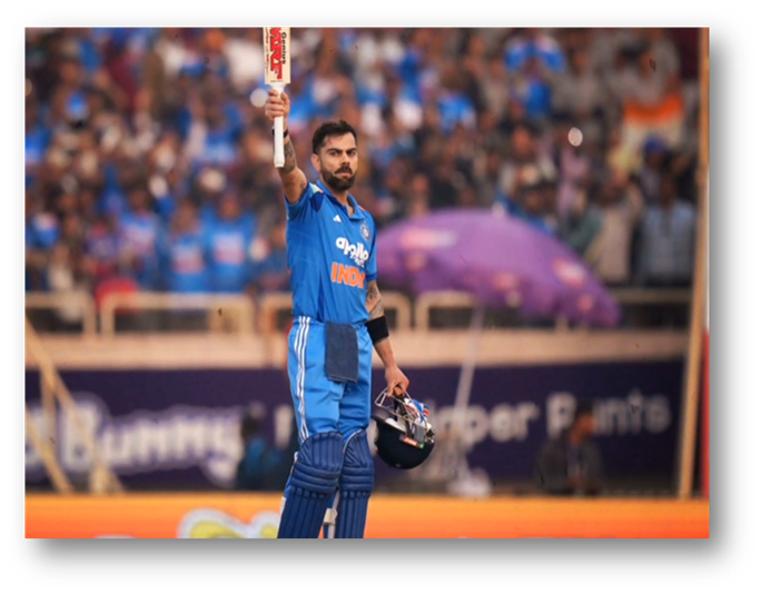 Virat Kohli’s 52nd ODI century