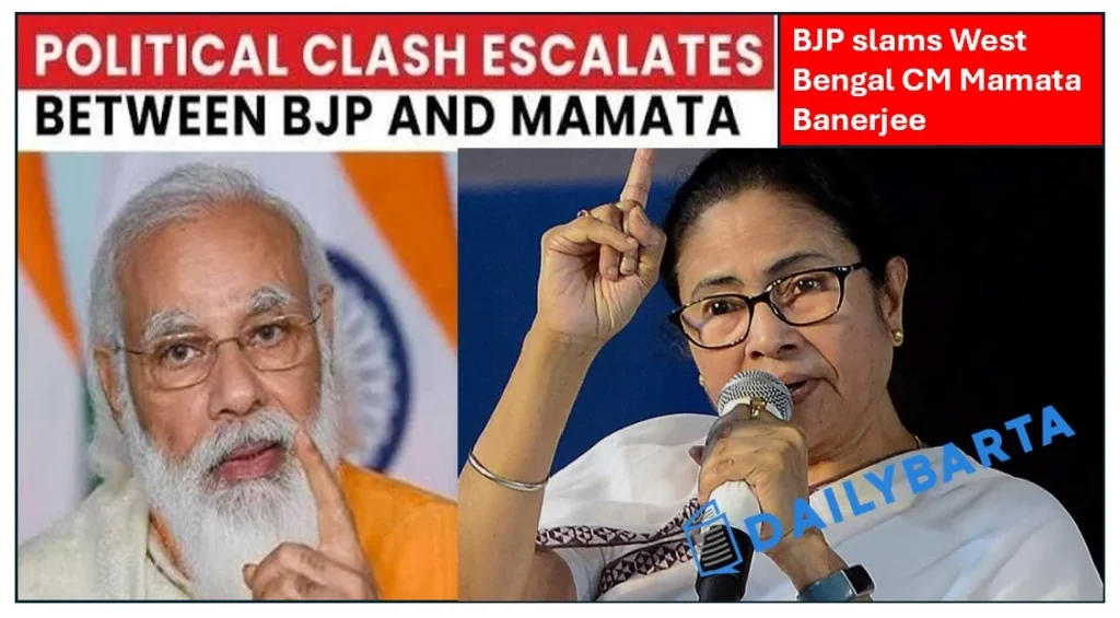 BJP slams West Bengal CM Mamata Banerjee 