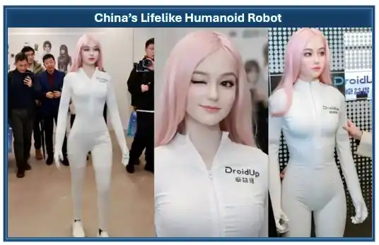 Meet Moya- China’s Lifelike Humanoid Robot That Walks Winks and Smiles Moya- China’s Lifelike Humanoid Robot