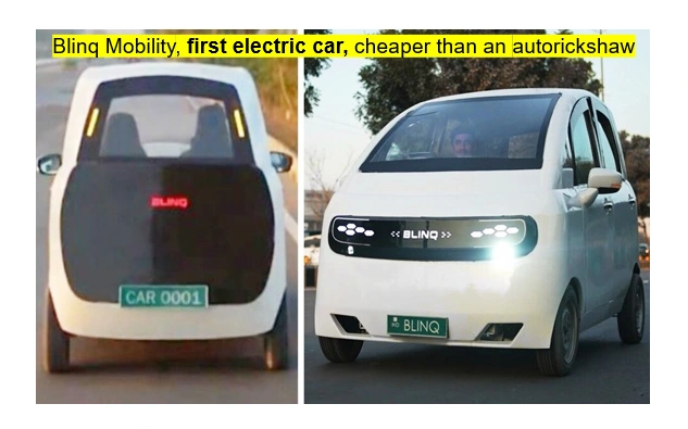 Indian Start-Up Blinq Mobility’s 1st Electric Car Hits The Road: To Be Cheaper Than An Autorickshaw Blinq Mobility