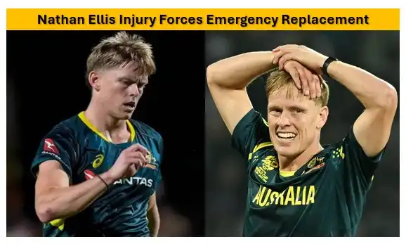 CSK Rocked Before IPL 2026: Nathan Ellis Injury Forces Emergency Replacement CSK Rocked Before IPL 2026