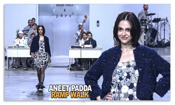 Aneet Padda trolled for ramp walk at the Lakme Fashion week Aneet Padda trolled for ramp walk at the Lakme Fashion week