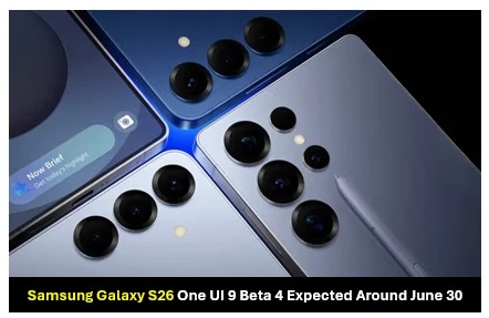 Samsung Galaxy S26 One UI 9 Beta 4 Expected Around June 30 Ahead of Stable July Release Samsung Galaxy S26 One UI 9 Beta 4 Expected Around June 30
